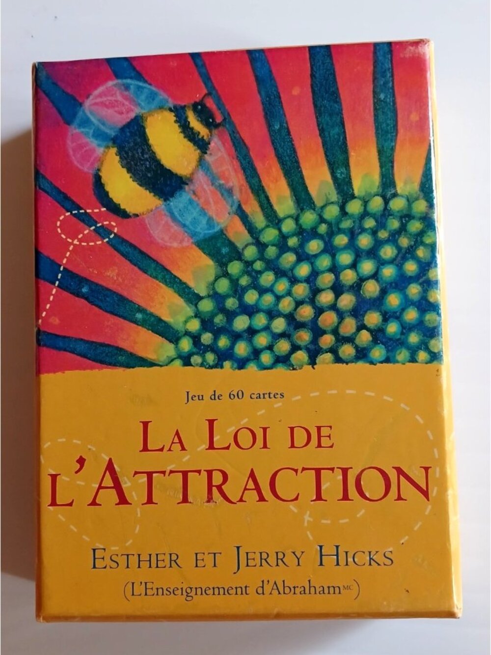 La Loi De L'Attraction in FRENCH by Esther And Jerry Hicks Cards Complete Tarot
